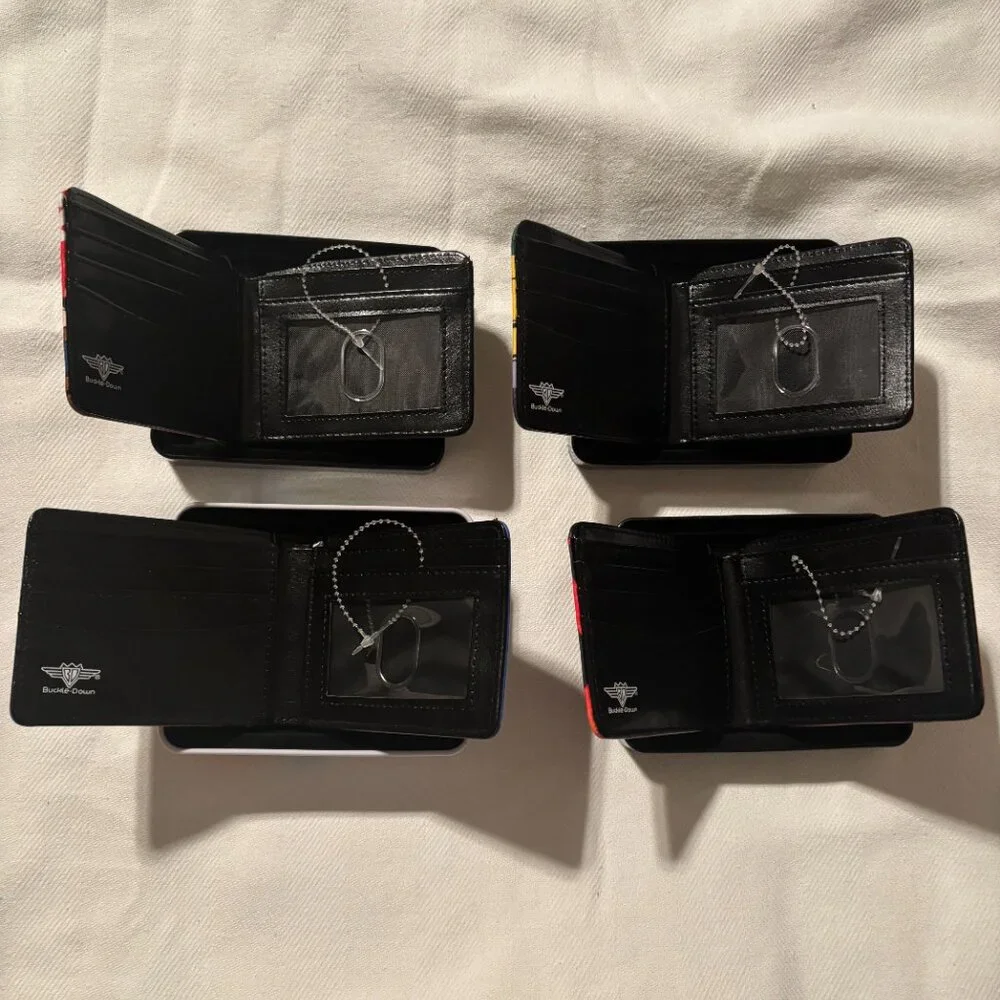 BUCKLE DOWN Bi-Fold Wallet - Various - Choose your style in the bundle comments.